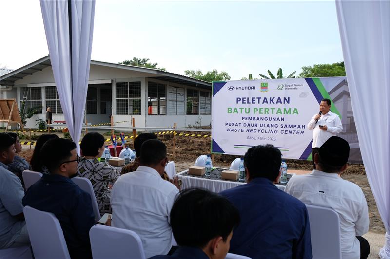 Pabrik Hyundai Bangun Fasilitas Pusat Pengolahan Daur Ulang Sampah